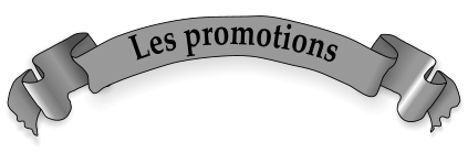 Les promotions